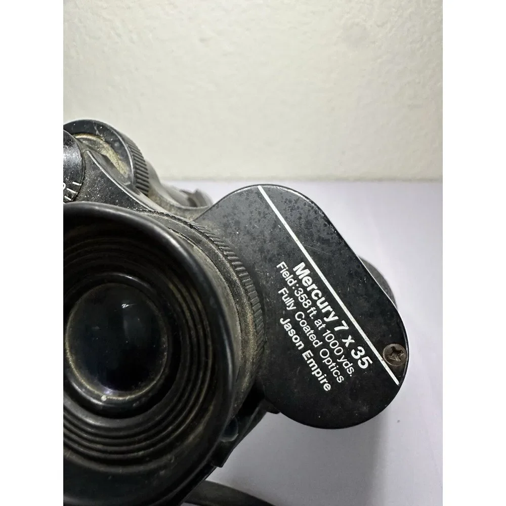 JASON‎ / EMPIRE Binoculars Model 1111 Mercury 7x35 Field 358 Ft. at 1000 Yds.